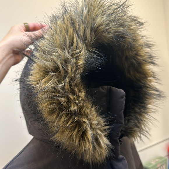 Soia & Kyo medium length down coat Sz M - Picture 4 of 10